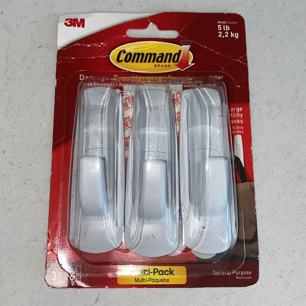 3M Command Hooks Multi-Pack - Picture 2 of 6